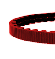 113 tooth cdx belt red