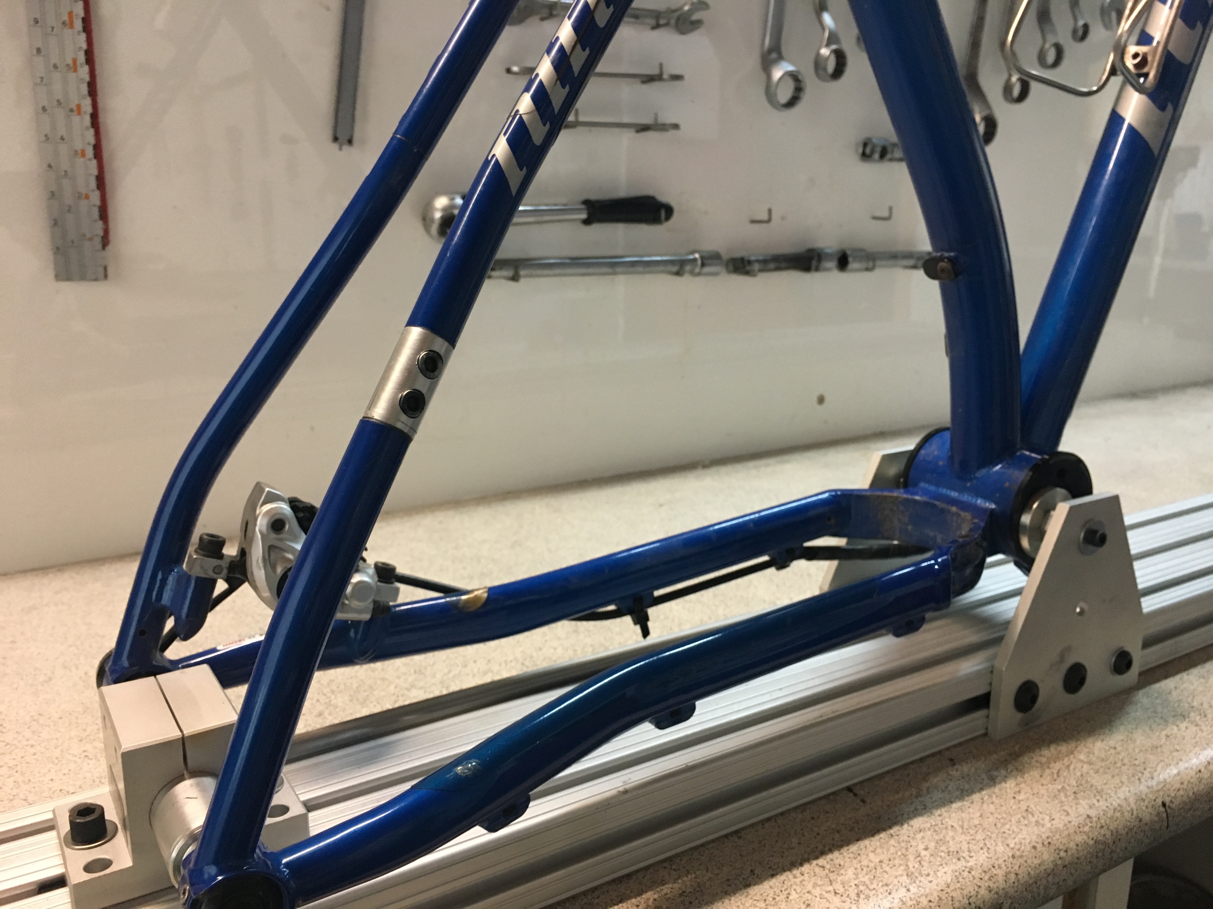 Belt Drive Conversion: Bicycle Frame 
